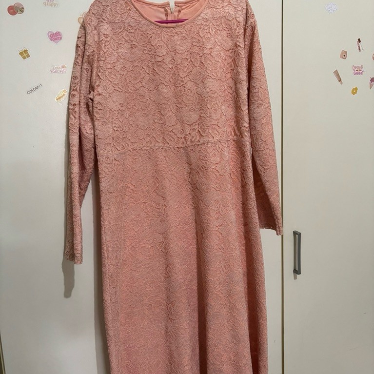 preloved gamis brokat