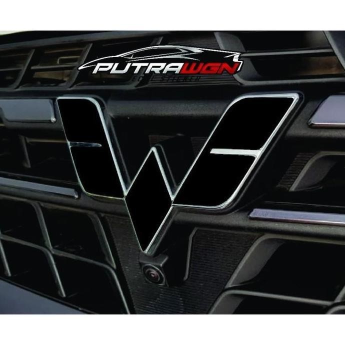 STICKER LOGO WULING HITAM DOFF/GLOSY (WULING ALMAZ)