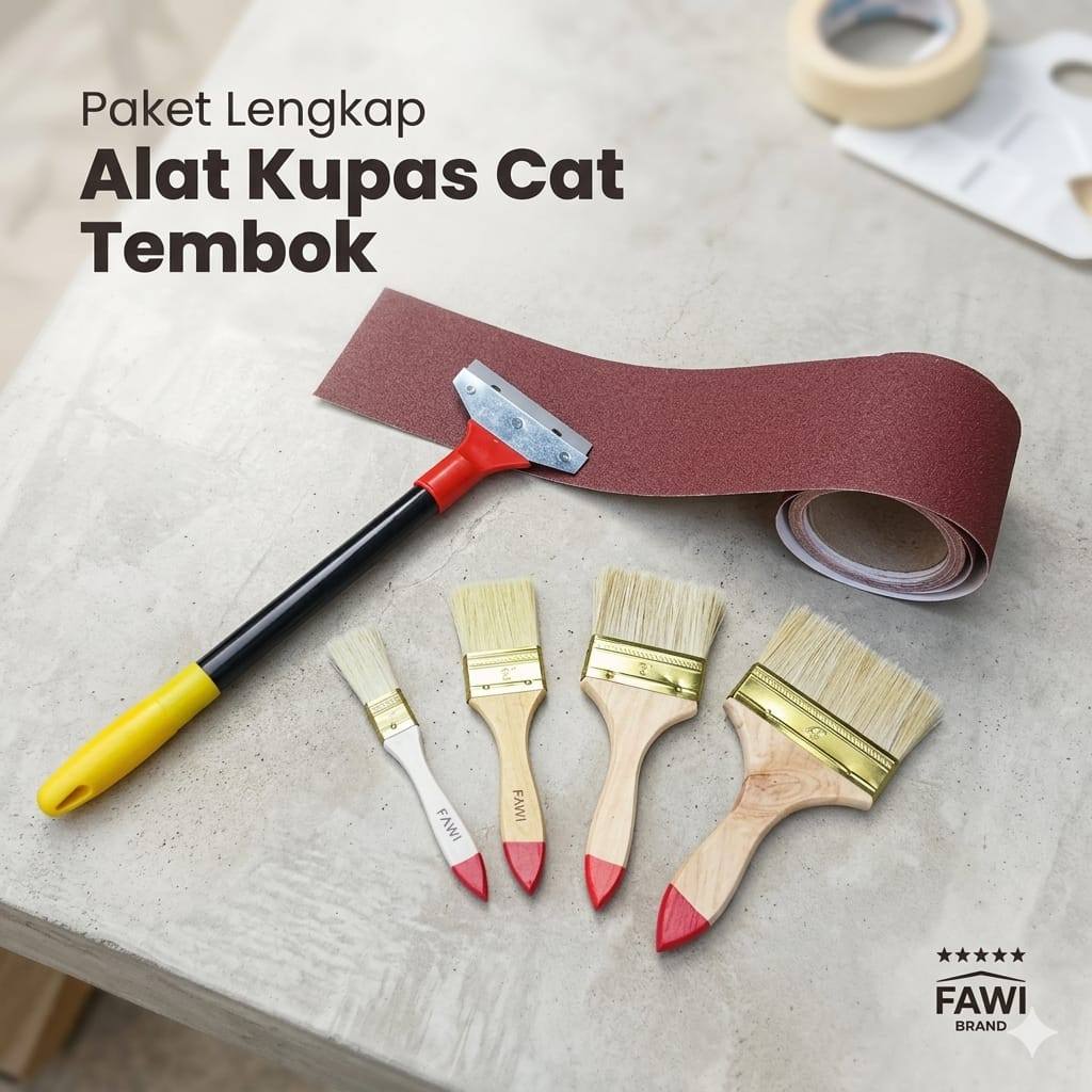 PAKET Wall scraper kape pengkikis pengupas cat dinding keramik sticker / Kape gagang panjang