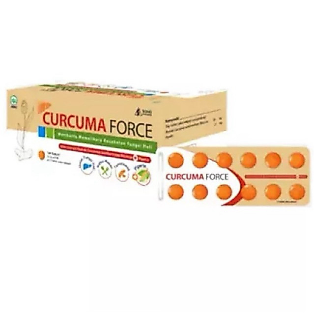 Curcuma Force tablet - ORIGINAL BPOM