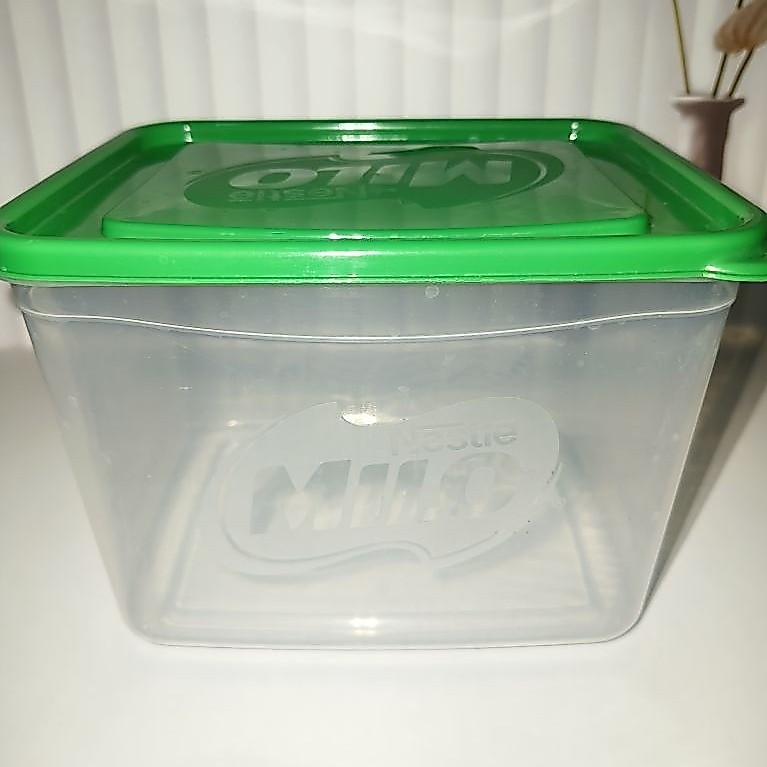 Toples Biggy / Toples Serbaguna / Toples plastik Milo Persegi 2700ml
