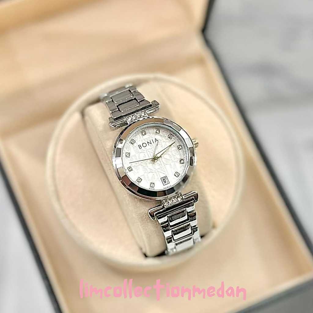 Jam Tangan Wanita Bonia Tanggal Aktif FREE BOX