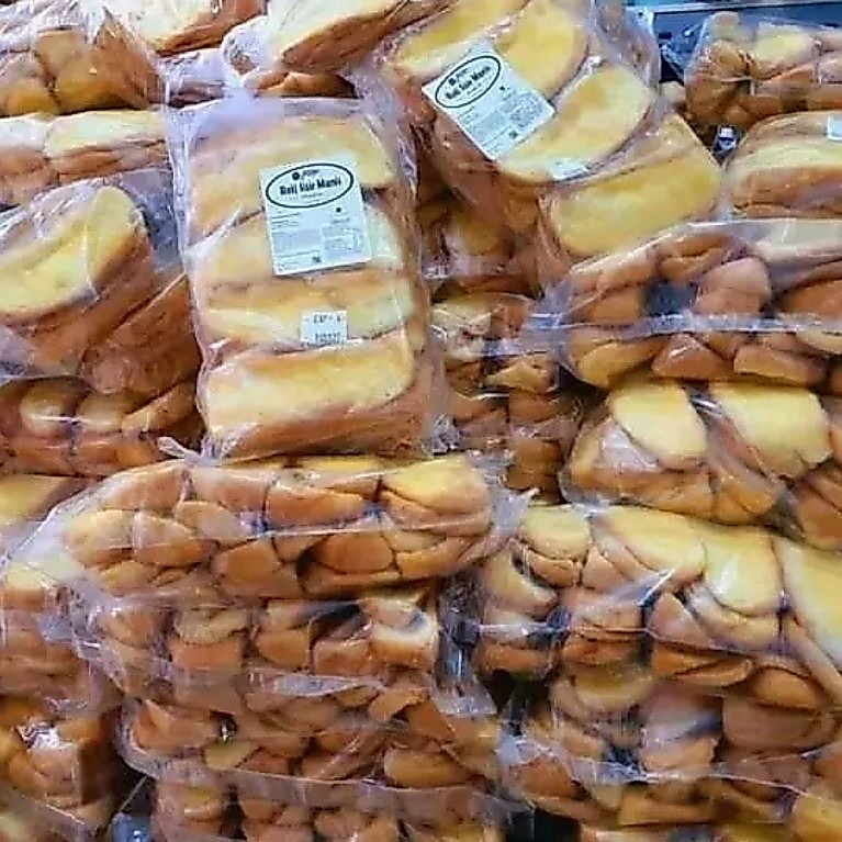Sepingan roti sisir Jordan pinggiran roti sisir mentega