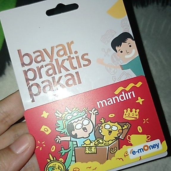 kartu e-money mandiri edisi Imlek x tahi lalats