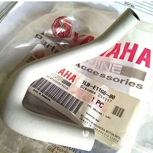 SELANG UDARA INTAKE INTEK XEON RC GT AEROX 125 ASLI ORI YAMAHA 1LB-E1166-00