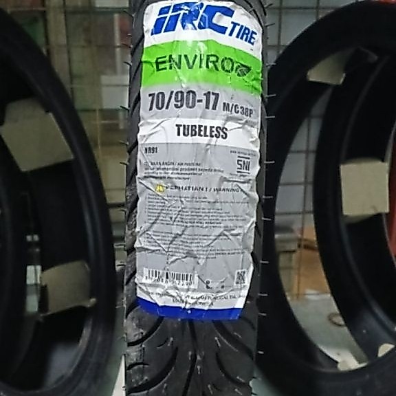 Ban Tubeless IRC Enviro 70/90-17 - free pentil