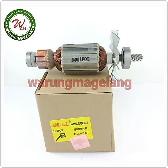maju store12 ARMATURE BULL bl4800 bl 4800 CIRCULAR SAW 7 5800 NB ANGKER rotor