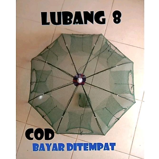 Best Seller Bubu Payung Lubang 8/Perangkap Ikan/Bubu Jaring/Jebakan Ikan/Bubu Jaring Lubang 8/Bubu
