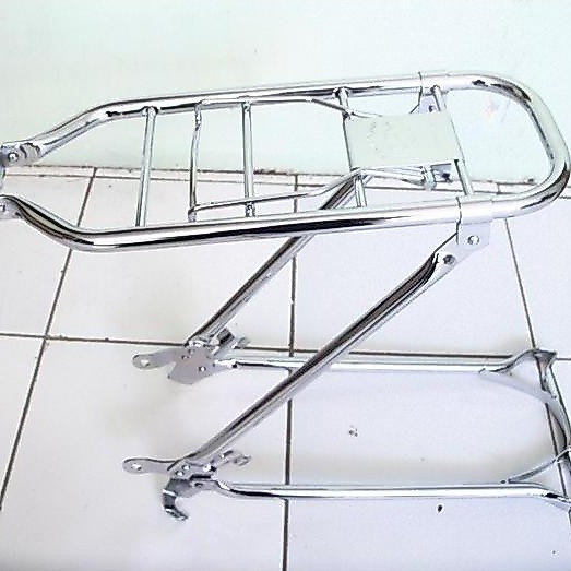 Boncengan Hopmi Onthel Double Standart Berdiri Croom Mulus Cling Hopmi Original Dan Terpercaya