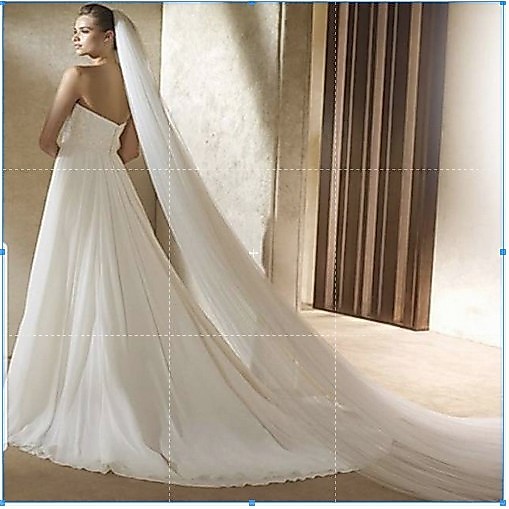veil pengantin 1 layer 3meter