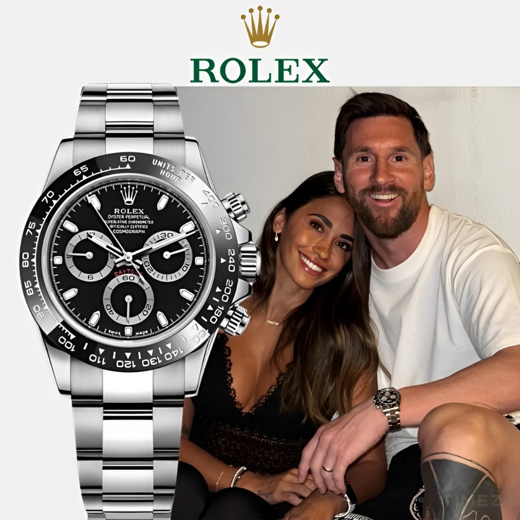 [100%Asli] Rolex M116500ln-0002 Rolex Daytona Series Black Steel Di Jam Tangan Pria