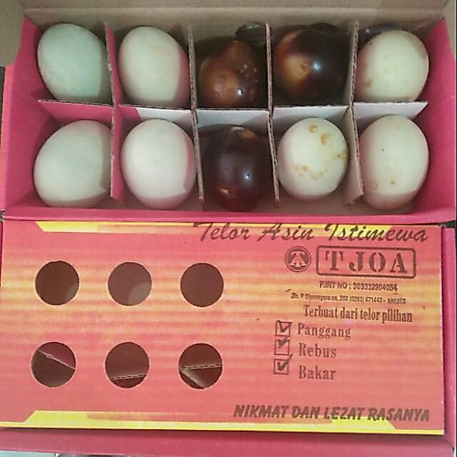 Telor Asin Tjoa Mix isi 10 butir