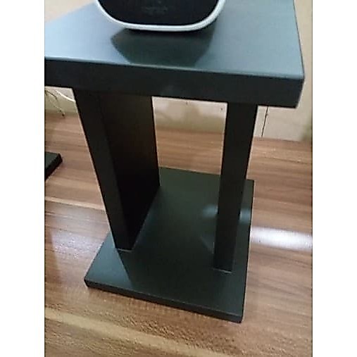 Wood speaker stand meja