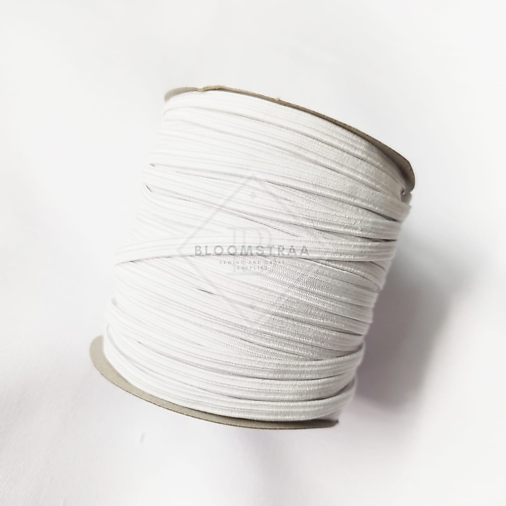 Roll Tali Karet Elastis 4mm Karet Elastik 4 mm Elastic 4mm Rubber TE