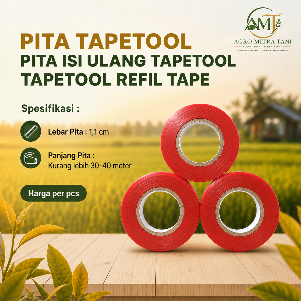 PITA TAPETOOL | PITA ISI ULANG TAPETOOL | TAPETOOL REFIL TAPE