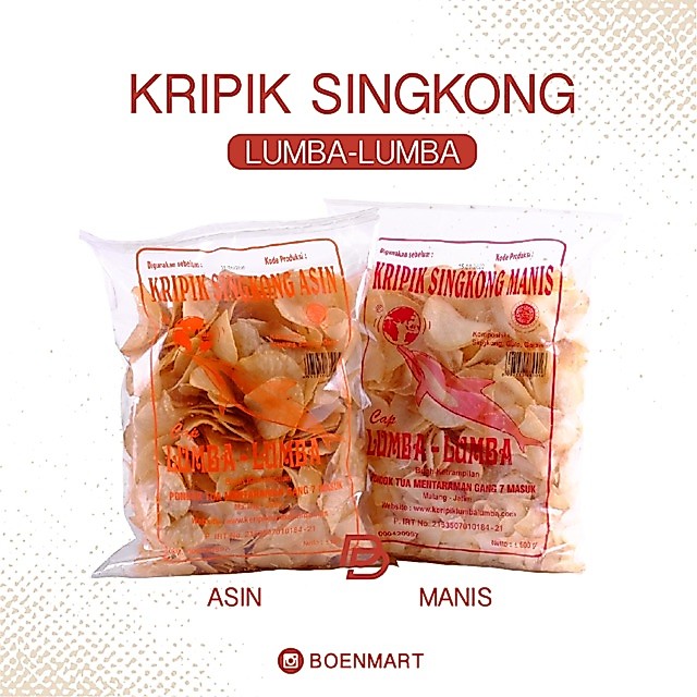 Kripik Singkong Lumba-Lumba