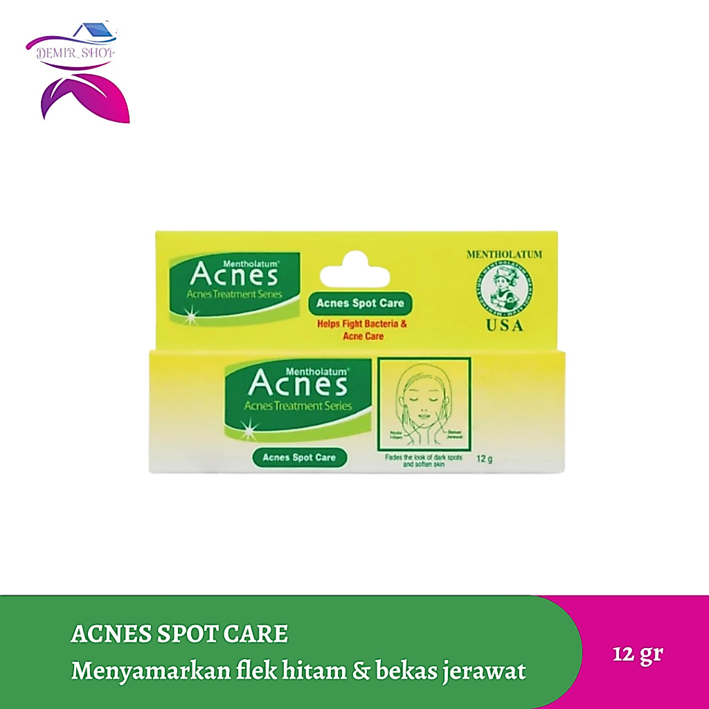 Acnes Spot Care 12 gr / Gel Penghilang Flek Hitam & Bekas Jerawat