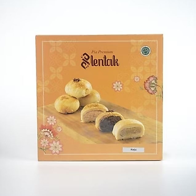SLENTAK Pia Keju Oleh Oleh Khas Surabaya - 9 pc
