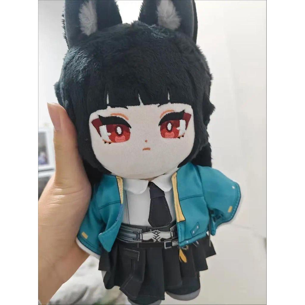 StuffedAnime Game 20cm Zenless Zone Zero Kawaii Cosplay Cotton Plush Doll Toy Hoshimi Miyabi Dress U