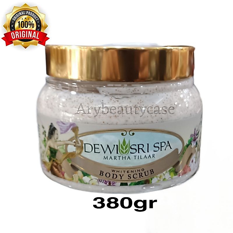 Dewi sri spa Martha Tilaar Whitening Body Scrub 380gr lulur Badan