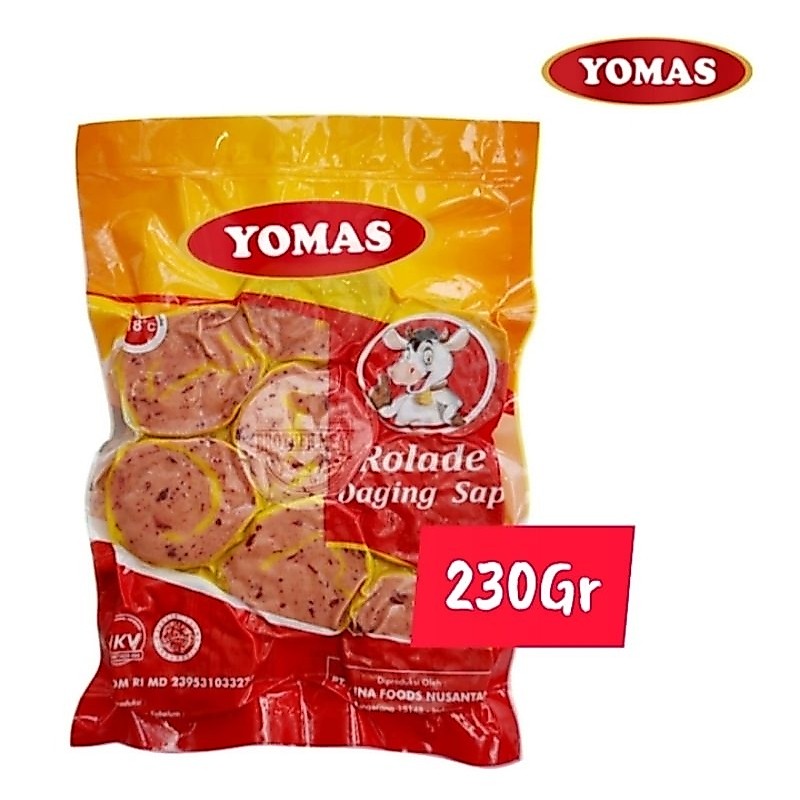 Rolade Yomas Daging Sapi 230gr