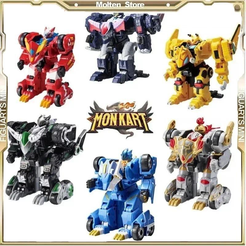 Monkart Transformation Robot Mona Pixie Vasper MEECARDS Bitroid Zero Draka Rarrken Leo Megaroid  Act