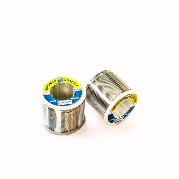 Timah Solder Wire Cap Greatwall 60% roll 250 gram