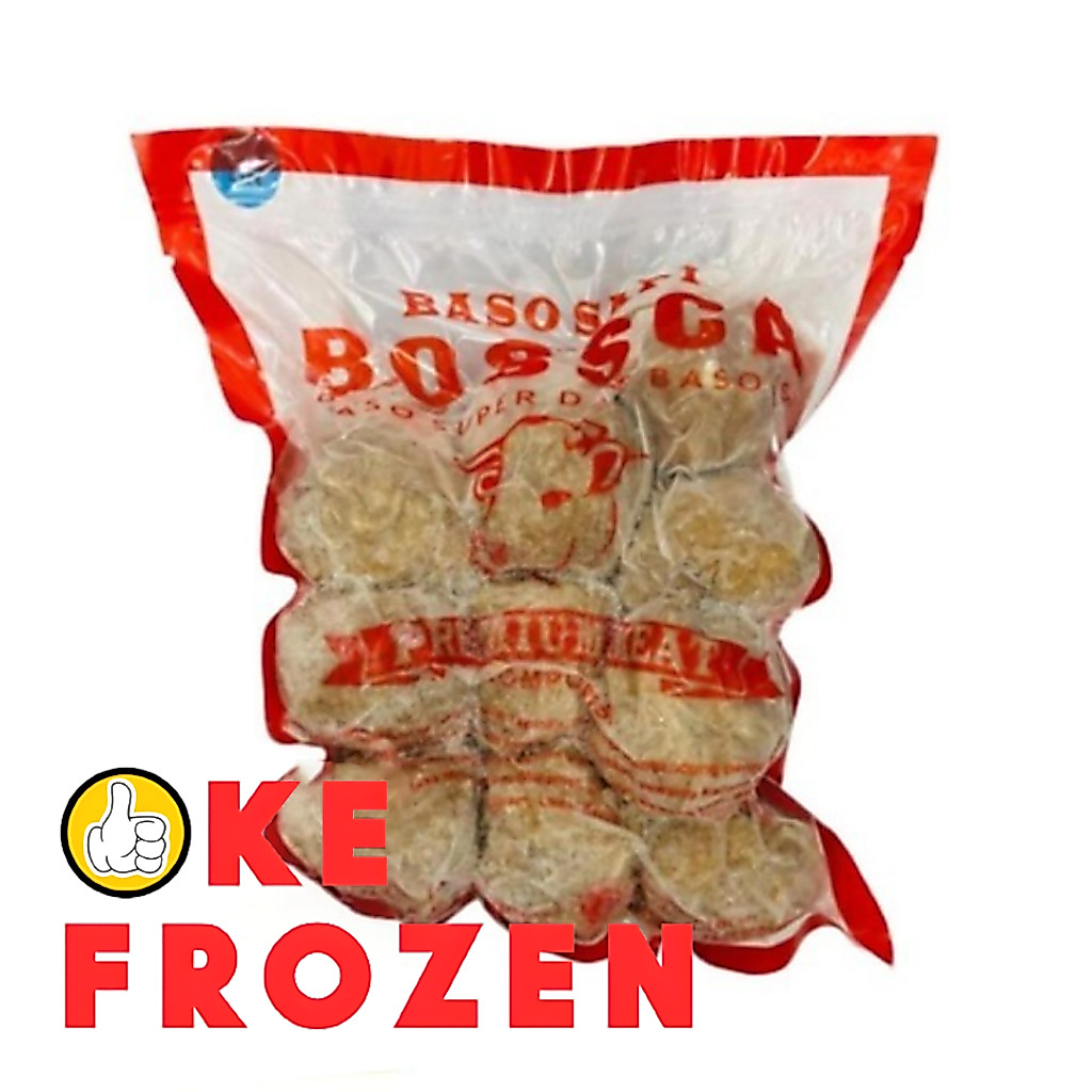 BOSSCA BAKSO DAGING SPECIAL URAT 500GR ISI 10 / BASO SAPI URAT SPESIAL