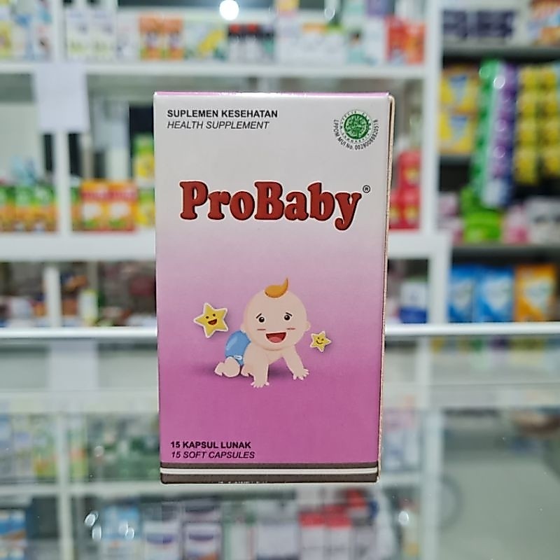 Probaby caps 1 botol (isi 15 butir) vitamin bayi nafsu makan dan otak
