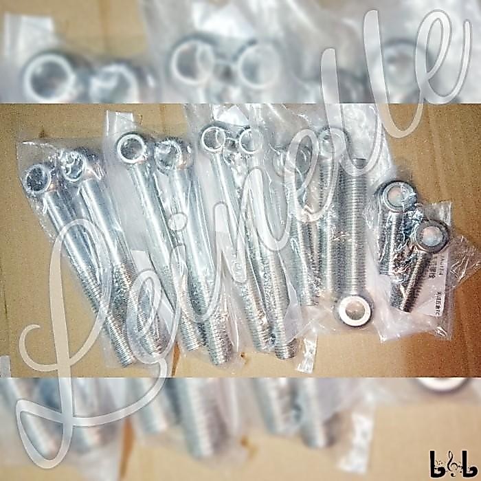 Stainless Steel 304 M18 Lifting Eyelet Bolt or Eye Bolt Sekerup Mata Ikan Skrup Eceran M18