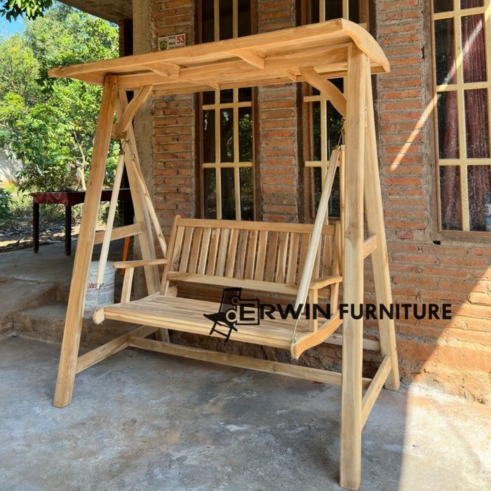 promo ayunan taman jati ayunan taman-ayunan anak anak-ayunan taman murah - ayunan kayu