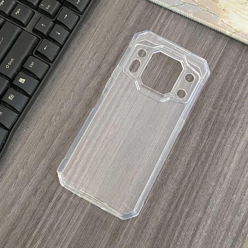 Soft TPU Phone Case For Oukitel WP30 Pro Cases Silicone Back Cover For Oukitel WP30Pro Black Transpa