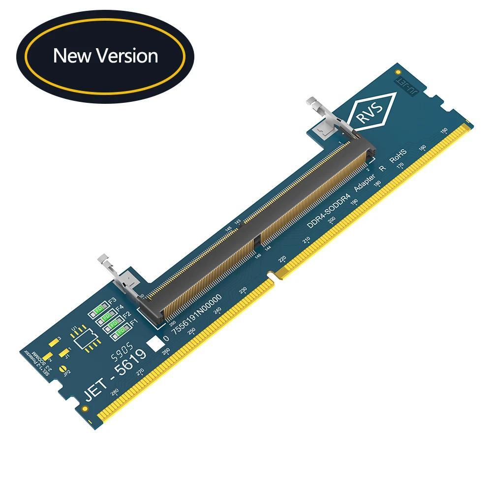 Laptop SO DDR4 RAM to Desktop DDR4 Adapter Card, Memory Tester SO MM 4 to ddr4 Converter