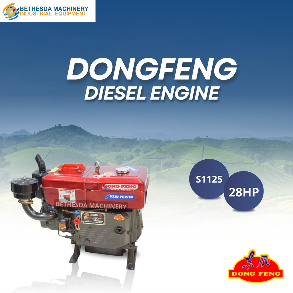 Mesin Penggerak Diesel 28 HP / 28 PK Dongfeng S 1125
