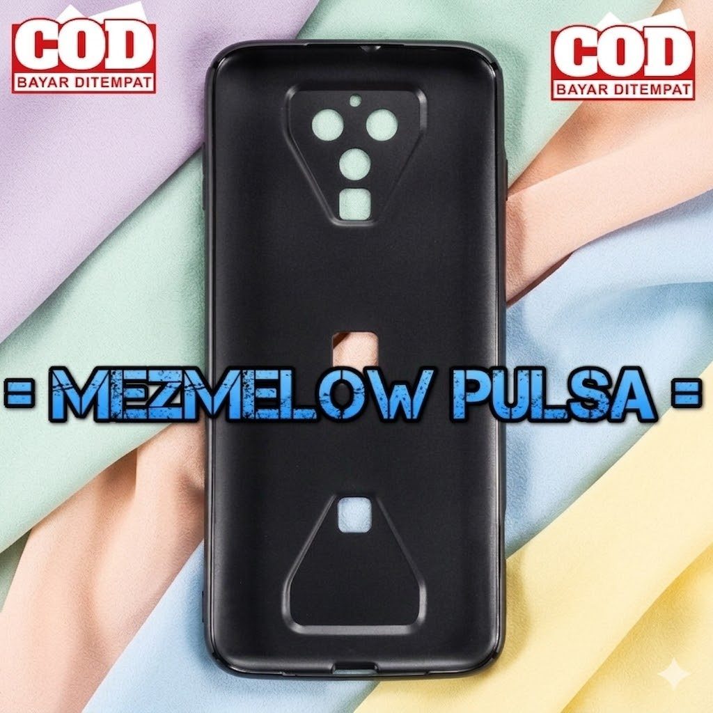 Silikon TPU Caseng Silicone Soft Case Softcase Black Shark 3 Pro