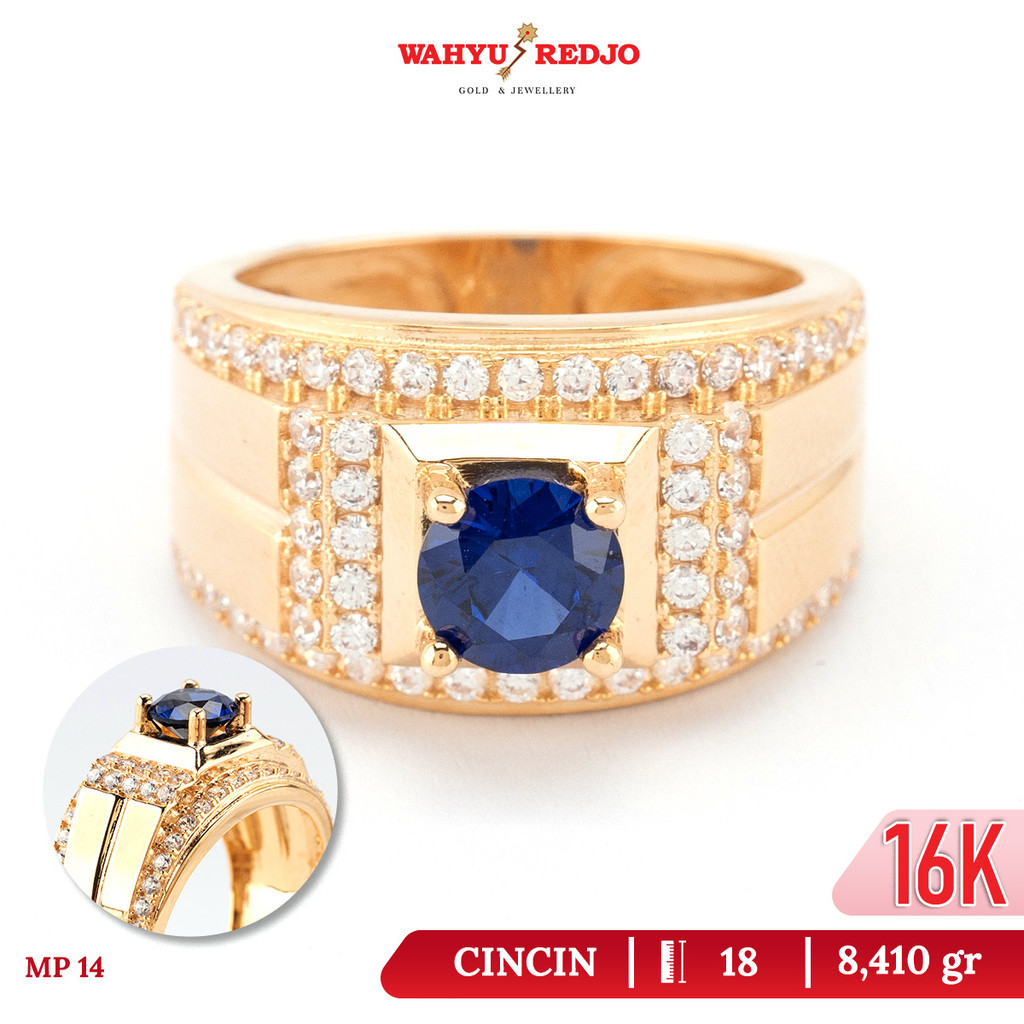 Cincin Emas Kadar 16K Wahyu Redjo CC-16K-31855656-PMR
