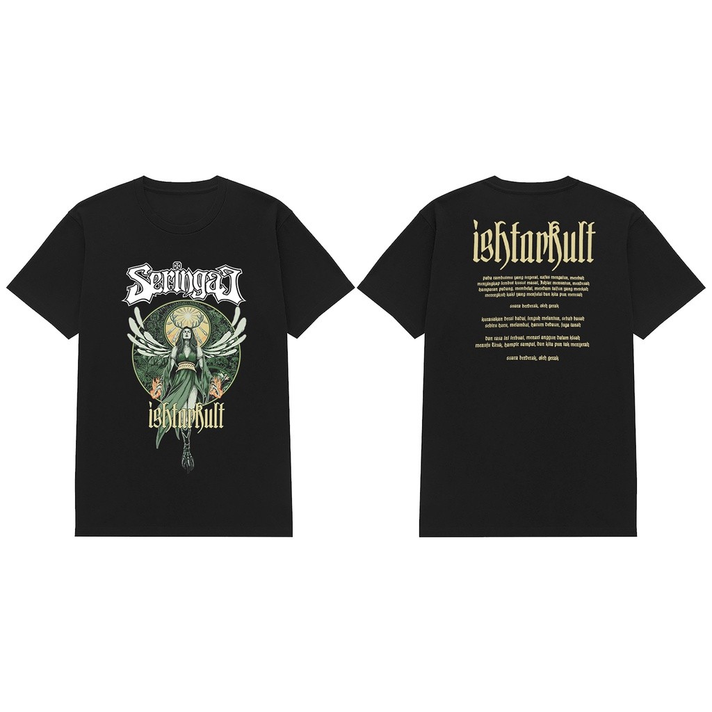 Black ID T-shirt Band Seringai - Ishtarkult Original