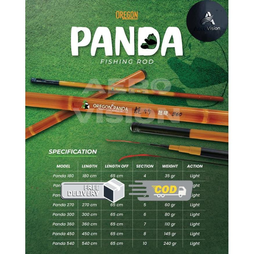Joran Tegek Fiber Oregon Panda 180 s/d 540 - 540