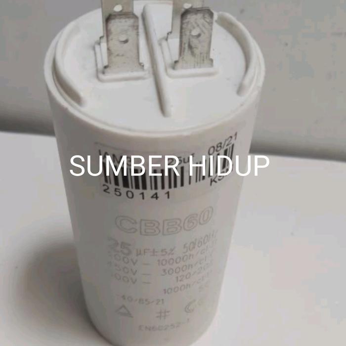 Kapasitor CBB60 4 pin 20uf / 25uf / 30uf / 35uf / 40uf / 45uf / 50uf / 70uf / 80uf Capasitor Pompa C