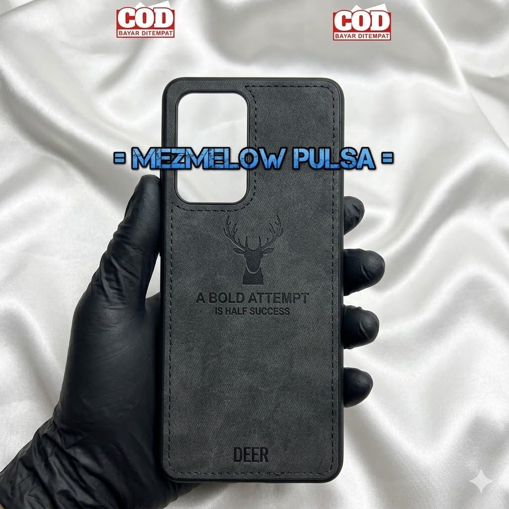 Caseng Hard Case Rusa Hard Case Canvas Deer Casing Samsung S20 ULTRA