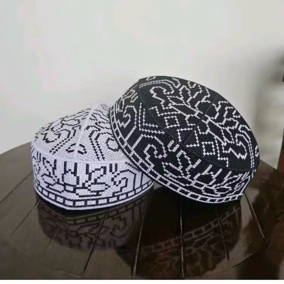 (kodian) Peci kopiah sultan Pakistan full bordir peci sultan super mewah