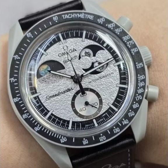 Jam tangan Quartz Chronograph X Planet Velcro strap fullset
