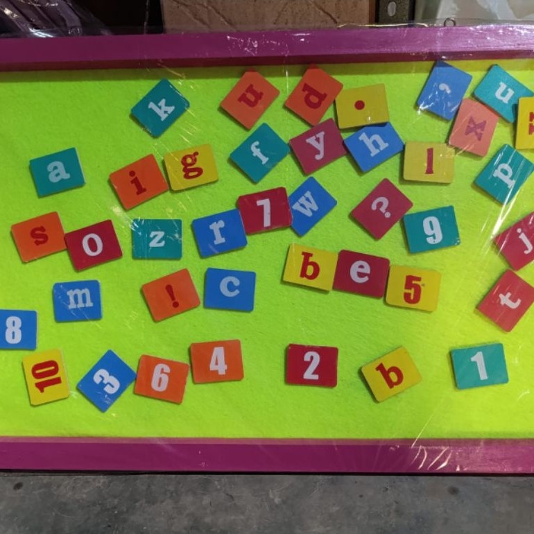 Papan flanel - Mainan edukasi anak/ ape TK paud