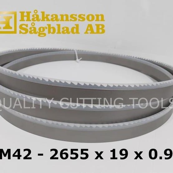 HAKANSSON Metal Bandsaw Blade M42 / Mata Gergaji Besi 2655 x 19 x 0.9