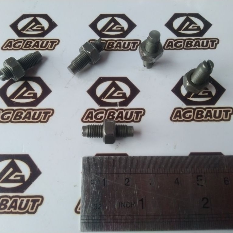 Baut Setelan Klep Motor GL Setelan Klep + Mur M6