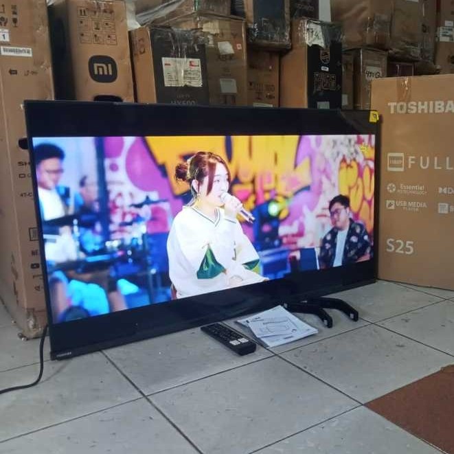 TV LED TOSHIBA DIGITAL 43 INC SIAP PAKAI TANPA STB KONDISI BEKAS MASIH SEGEL (7725)