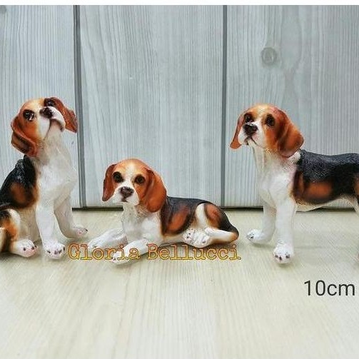 PATUNG PAJANGAN ANJING BEAGLE