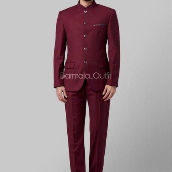 Best Seller Setelan Jasko Pria Dewasa / Setelan Jas Mandarin / Setelan Baju Resepsi