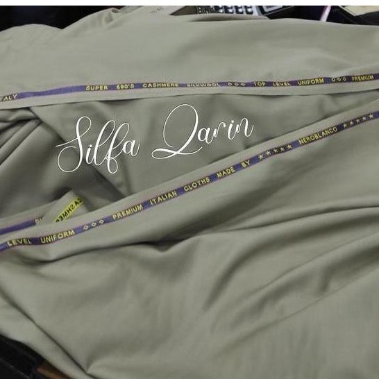 Kain Seragam Pns Semi Wool / Bahan Seragam Pemda Dki