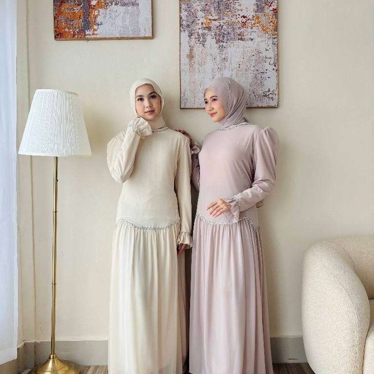Dress - Abaya - Dress Wanita - Elmiza Abaya